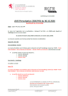 Avis de Pertubation RGTR 934